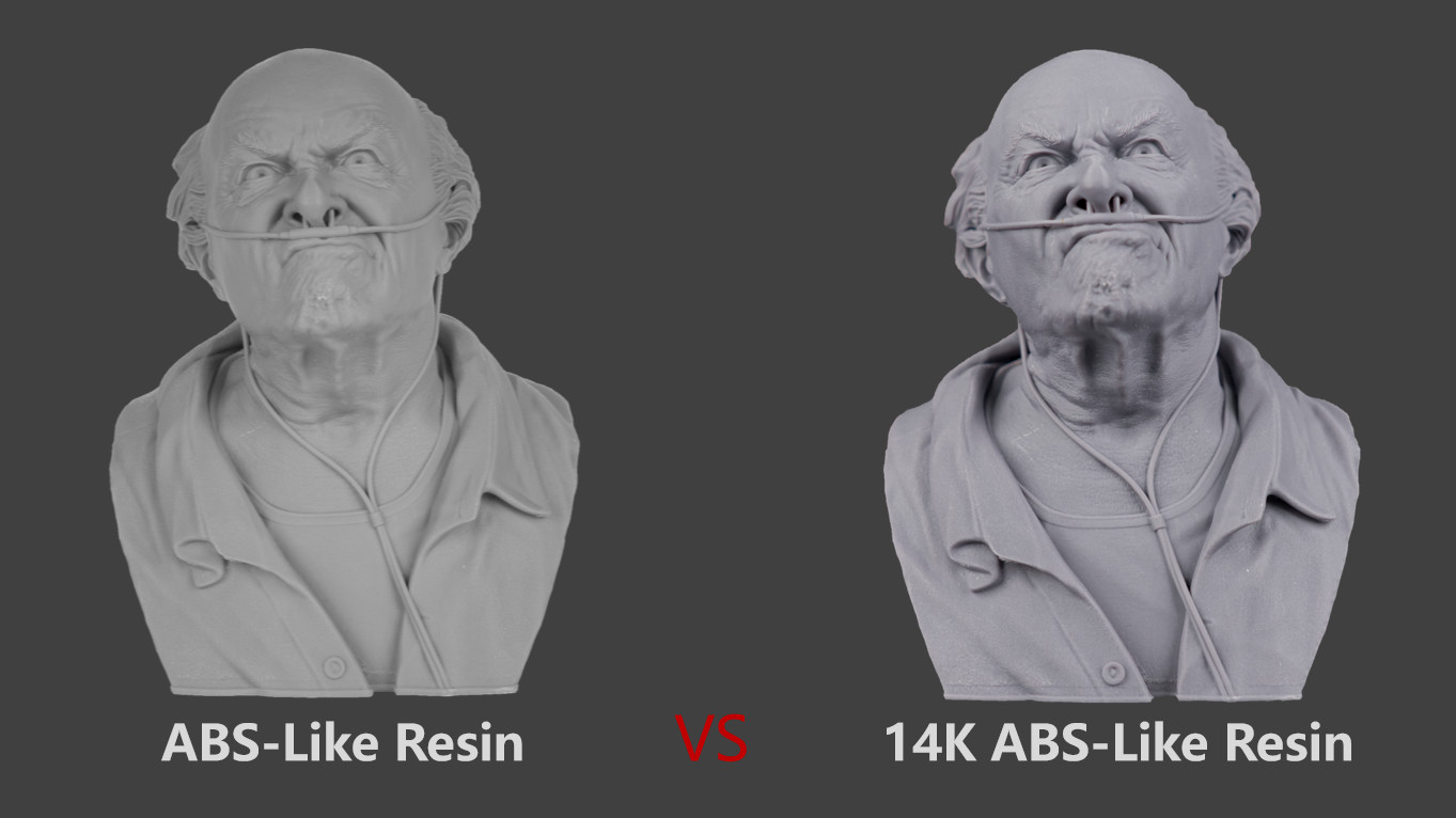 SUNLU 14K ABS-Like Resin 405nm UV Curing Hohe Präzision&Zähigkeit Schwarz 1KG - Bild 4