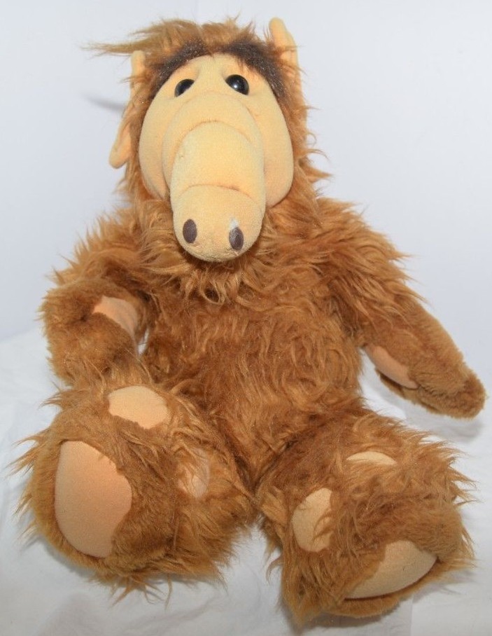 VTG 80s Retro TV Show Alien Productions 1986 ALF Plush Stuffed Toy