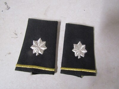 MILITARY PATCH SET OF 2 SHOULDER BOARDS US ARMY LT. COLONEL FEMALE DRESS  BLUES | eBay