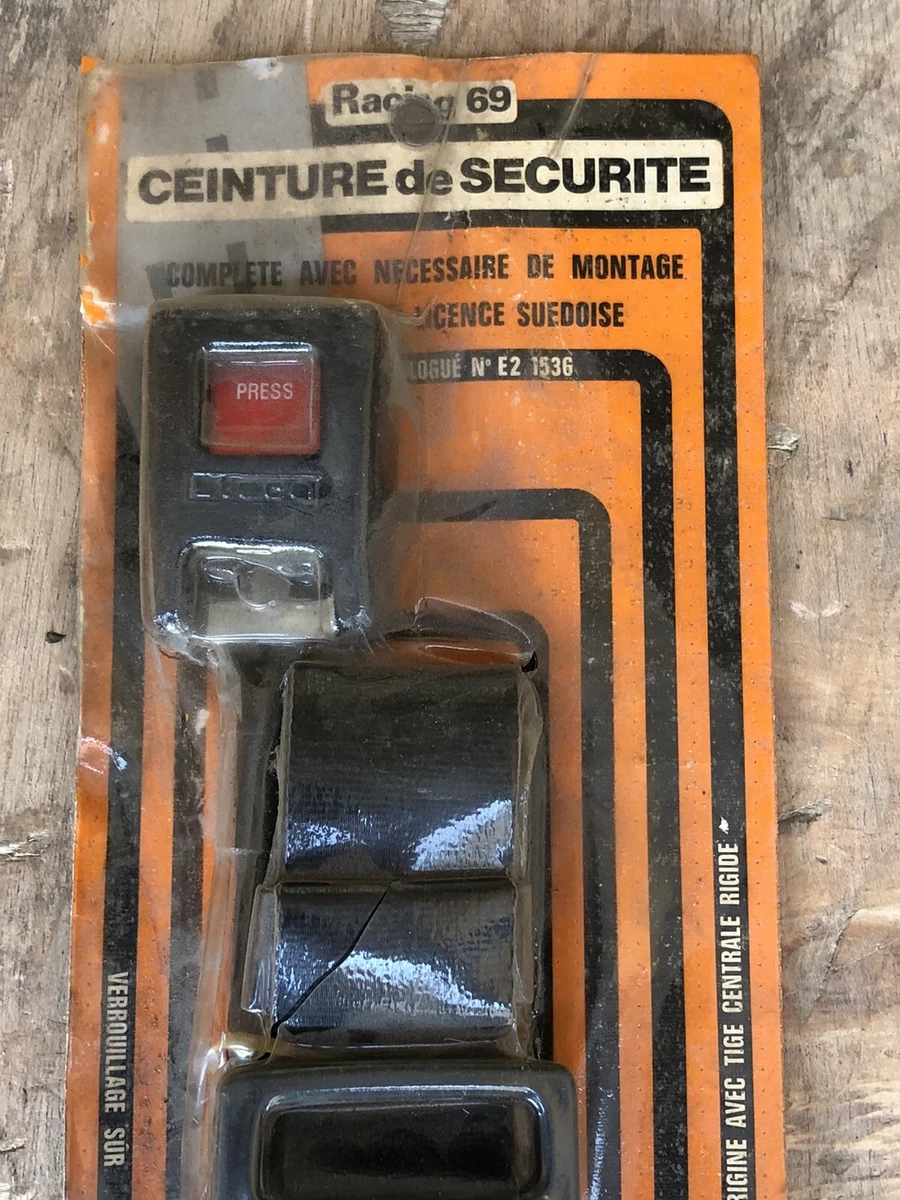 Ceinture sécurité Universelle voiture ancienne Peugeot Renault