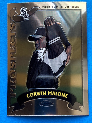 Corwin Malone 2002 Topps Chrome Traded & Rookies #T224 Chicago White Sox