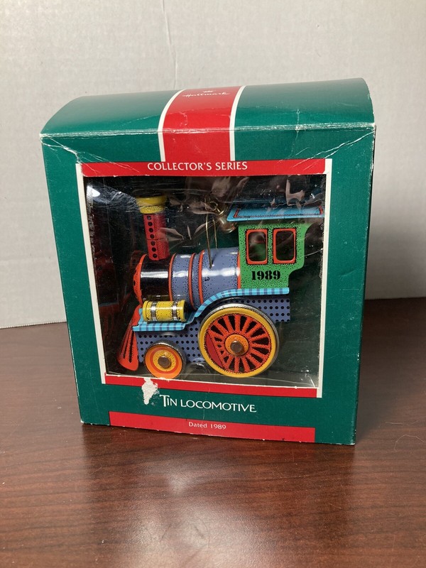 1989 Hallmark Tin Locomotive Collectors Series #8