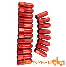 Red Extended Forged Aluminum Tuner Racing Lug Nut For Ford Mustang 20pc Red Extended Forged Aluminum Tuner Racing Lug Nut For Ford Mustang 20pc