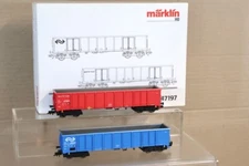 MARKLIN MÄRKLIN 47197 HAMO DC NS HIGH SIDE GONDOLA OPEN WAGON SET om