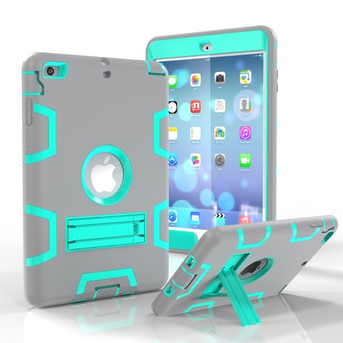 For iPad 7th 8th 9th Gen 10.2" Mini 7.9" Heavy Duty Stand Case Shockproof Cover - Picture 20 of 27