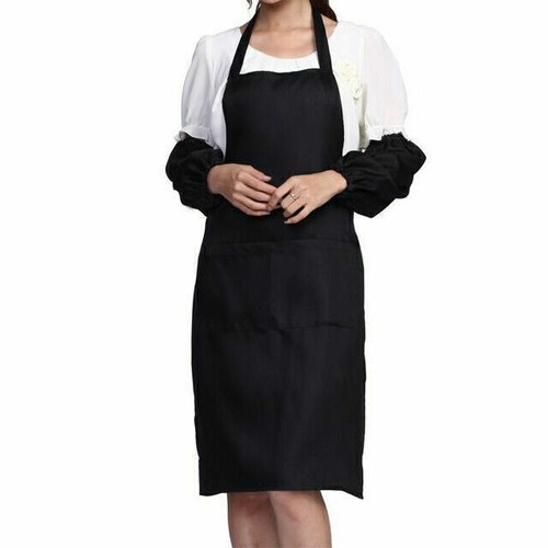 UK Chefs Apron with Pockets, BBQ, Baking & Catering Apron for Men Women Ladies - Picture 15 of 17