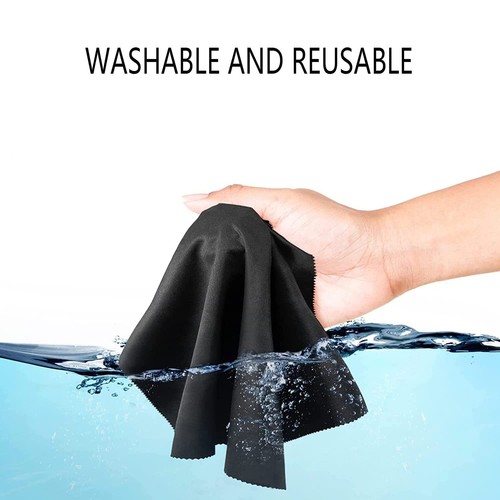 Extra Large Microfiber Cleaning Cloths12"x 12" For Eyeglassessensitive Optics - Picture 4 of 8