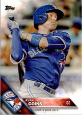 2016 Topps #274 Ryan Goins Toronto Blue Jays