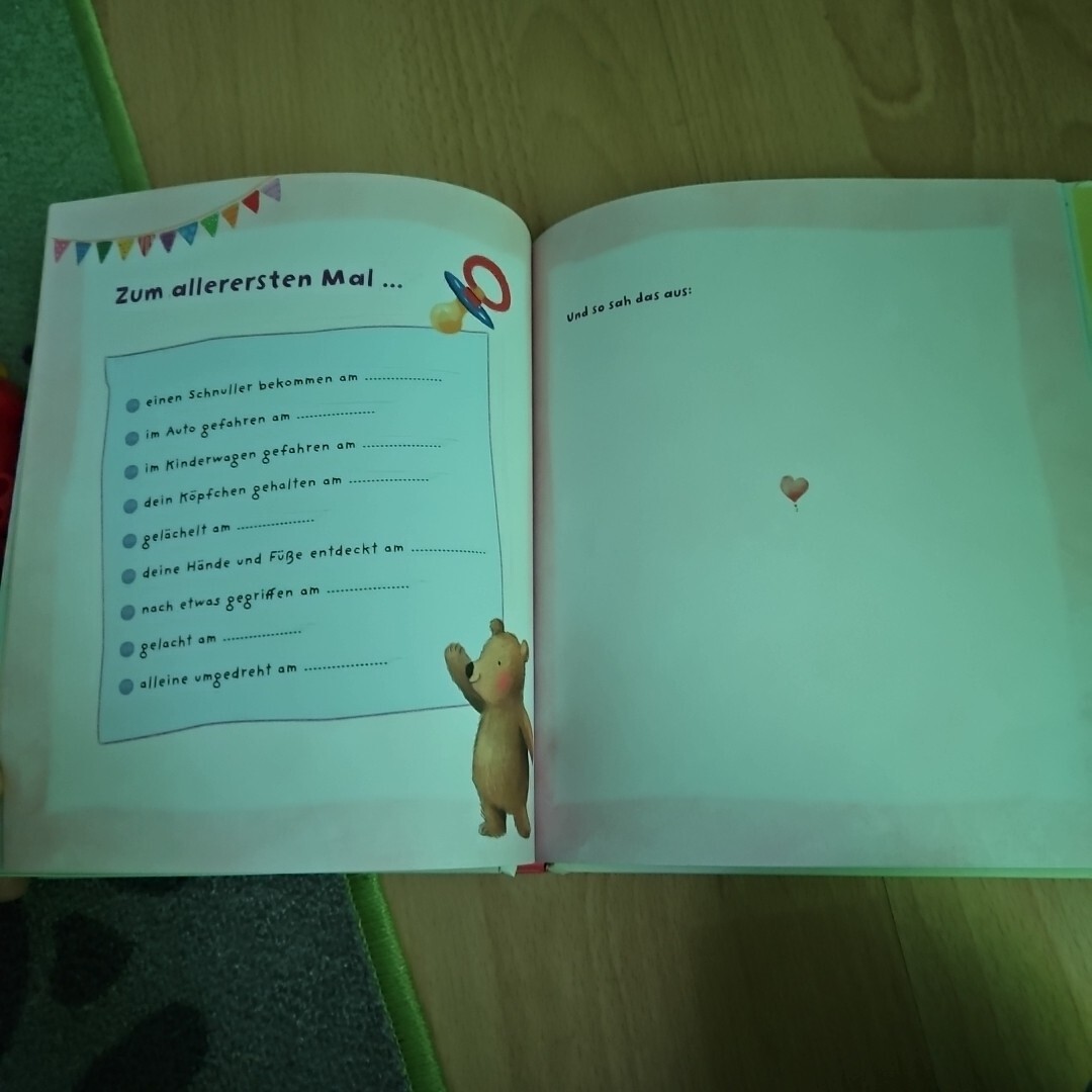 Thumbnail - Babyalbum Hurra, Ich Da 80 Seiten Zum Festhalten Der Schönsten Momente