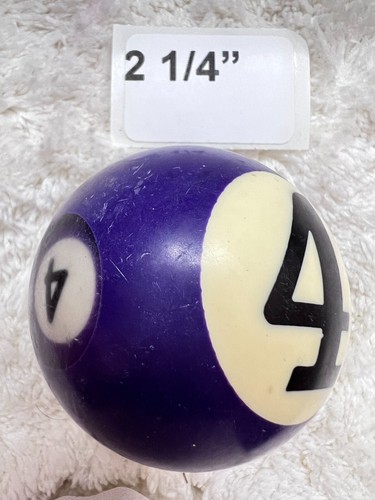 #4 Pool Ball. Antique, Vintage And Current Style Balls. Many To Choose From. - Picture 24 of 353