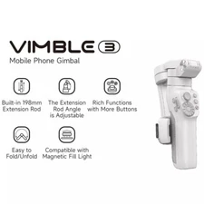 FeiyuTech Vimble 3 Gimbal 198mm Rod Smartphone Stabilizer Extra Reach