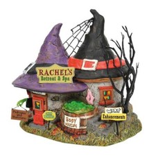 Dept 56 RACHELS RETREAT & SPA Halloween Villa...