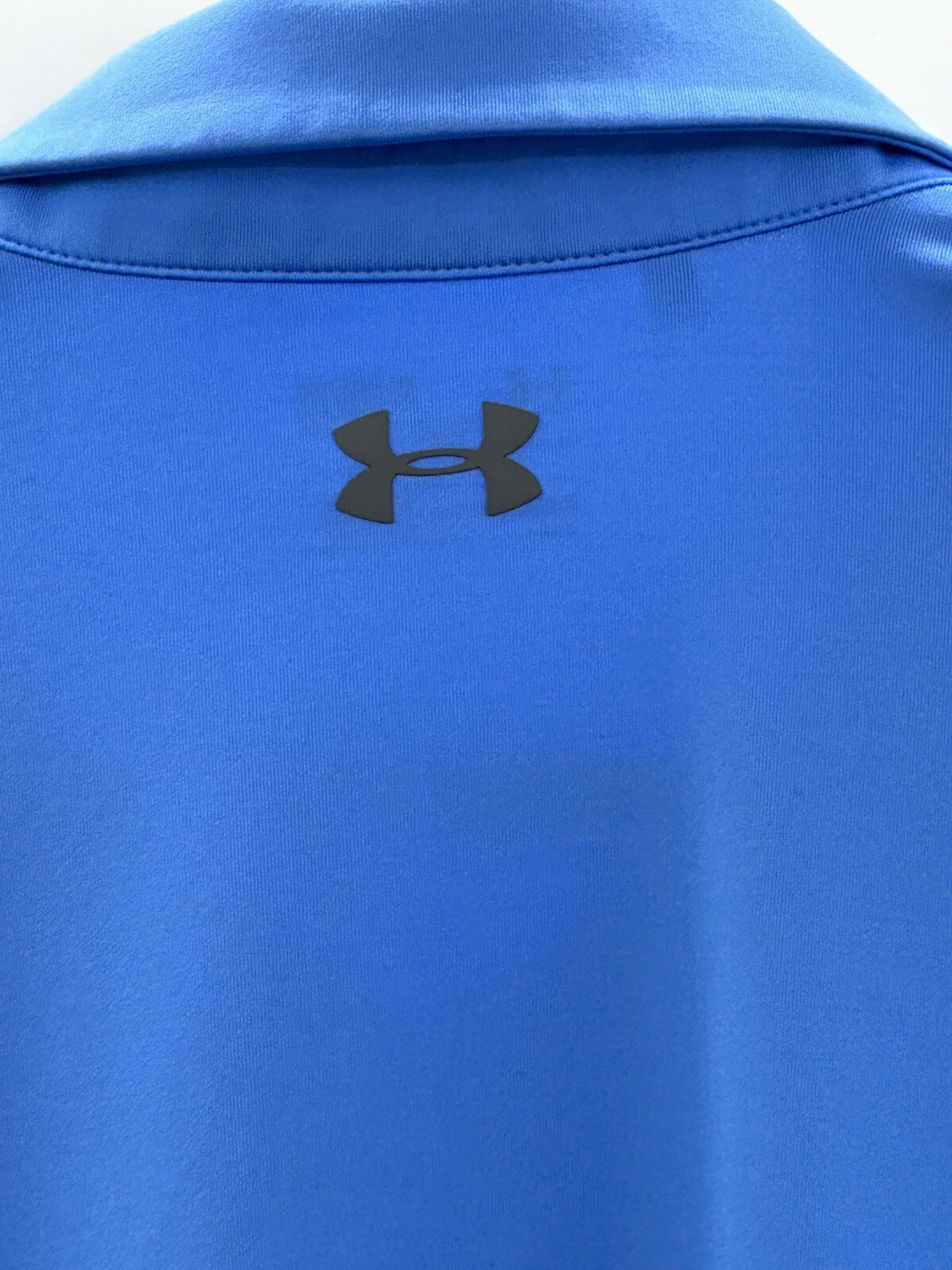 Under Armour Polo Shirt HeatGear Men's XLarge Short Sleeve Loose Striped EUC thumbnail 6