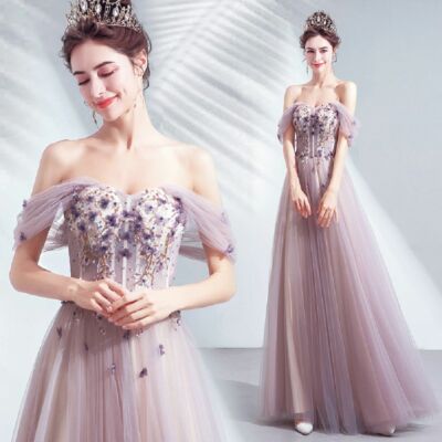light purple sheath dress Sheath Sweetheart Light Purple Corset Homecoming Dress with Appliques misshow.com