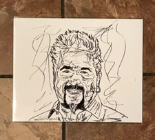 Guy Fieri 8x10 Pop Art Print Diners Drive-Ins Dives FlavorTown Modern Food
