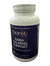 Dr Amen BrainMD GABA Calming Support - 90 Capsules - Promotes Relaxation