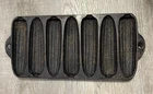 Farmhouse 1920’s Wagner Ware Junior Krusty Korn Kobs Cast Iron Cornbread Pan