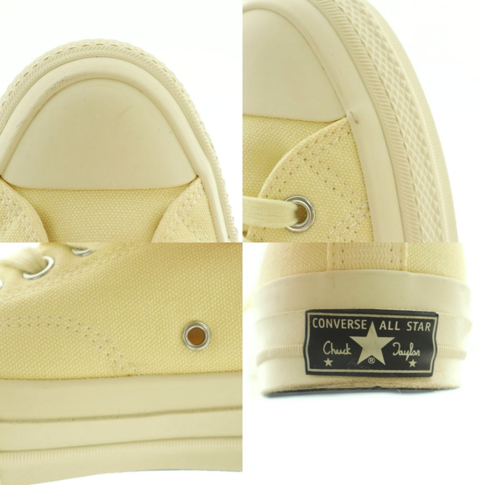 Converse Chuck Taylor Canvas OX Sneakers US9 Ivory Casual Shoes AB thumbnail 8