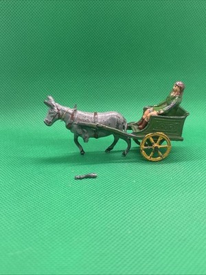 Charbens o.ä. Blei Esel Wagenfahrt mit kleinem Mädchen * RAR, SIEHE UNTEN