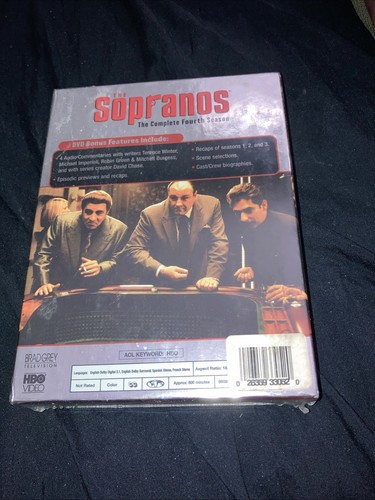 The Sopranos Complete Fourth Season New! Cont US Ground Advantage - Picture 2 of 2