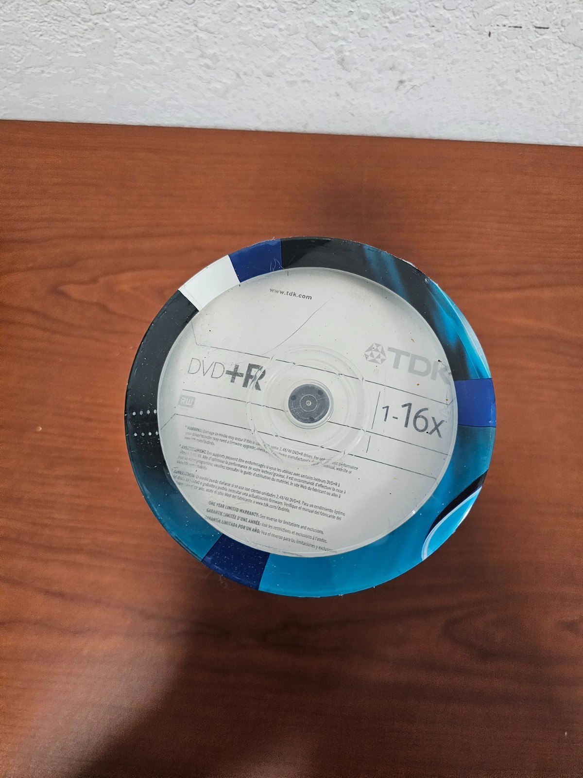 TDK DVD+R Recordable 100 Pack Spindle - NEW, SEALED