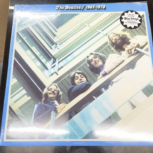 THE BEATLES / 1967-1970 2LP LIMITED EDITION BLUE VINYL FACT. SEALED NEW 1993 UK