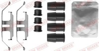 Quick Brake ZubehöRsatz, Scheibenbremsbelag 109-1884 FüR Bmw