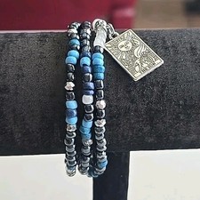 Michele's Attic Boutique Seed Bead & Charm Bracelets (3PCS) THE SUN Tarot Card 3
