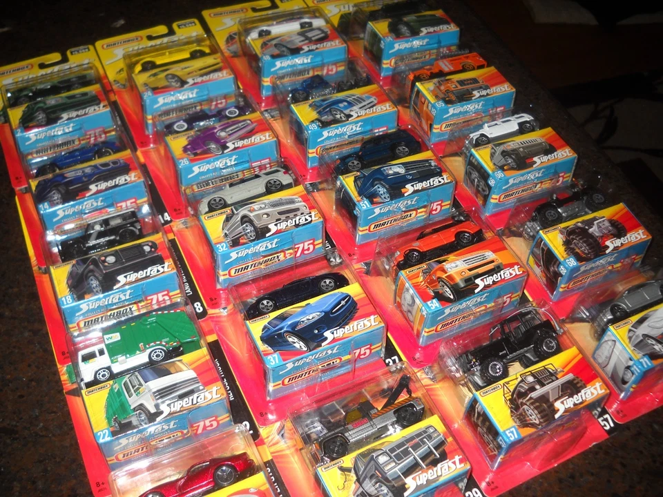 😎MATCHBOX 75 SUPERFAST-LIMITED EDTION-1 of 15,500-LOT of 20--AWESOME BUNCH😎 - Image 2 of 4