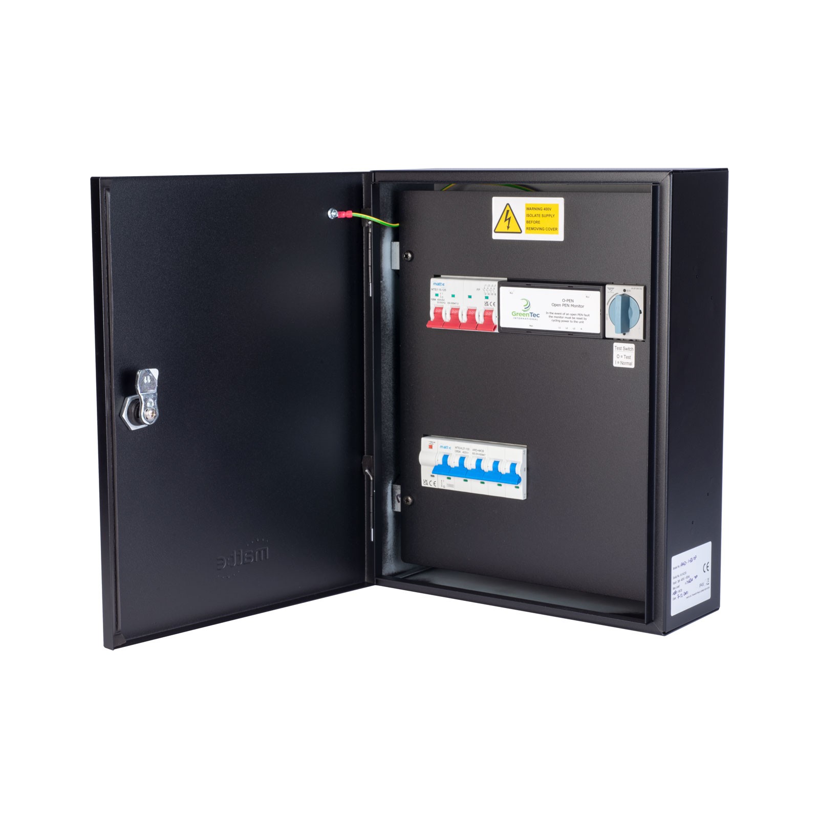 matt:e 63A Connection unit with auto reset, for loads up to 63A - Image 2