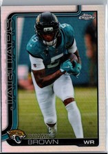 2025 Topps Chrome NFL Dyami Brown Refractor #136