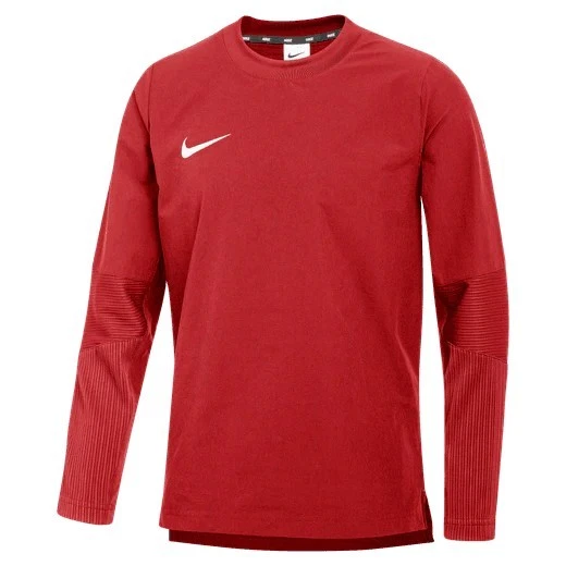 Nike Stock Long Sleeve Baseball Windshirt Boys Size LARGE FD4297 Team Scarlet