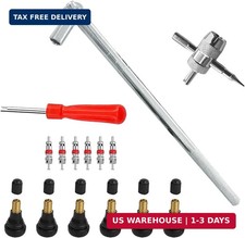Tire Valve Stem Puller Installer Tool Kit, 6 Pcs TR412 Snap-in Valve Ste
