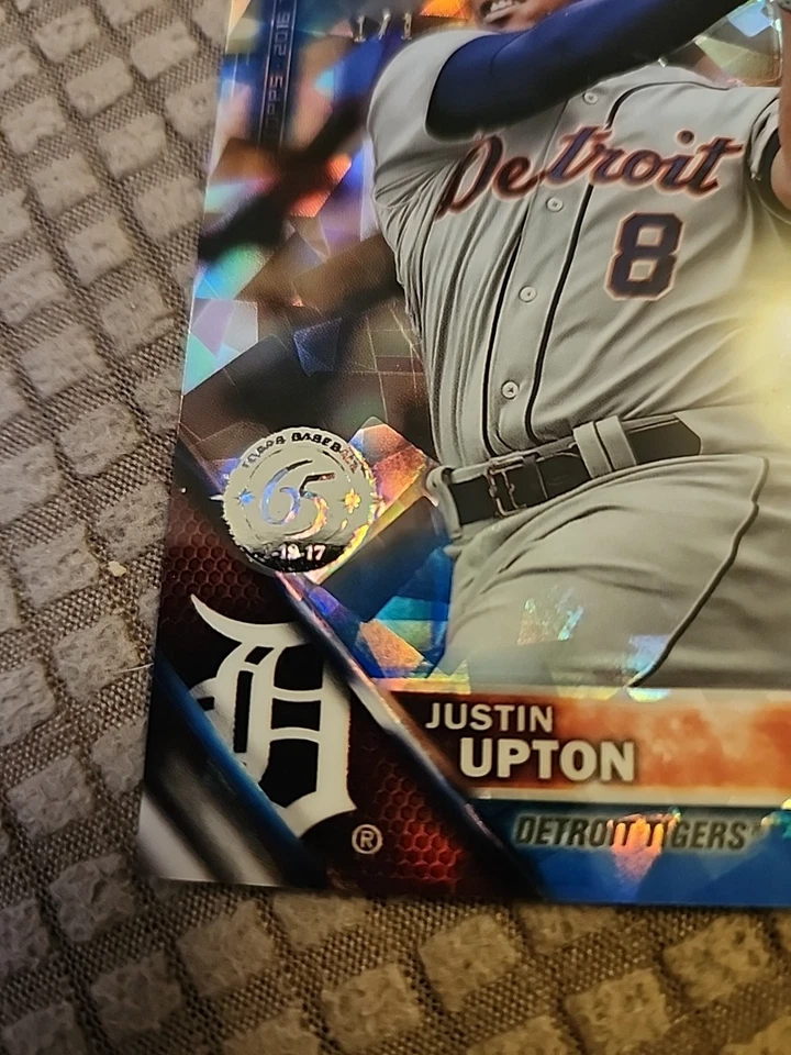Justin Upton 2016 Topps Chrome сапфир 1:1 No673 Tigers - Изображение 3 из 4