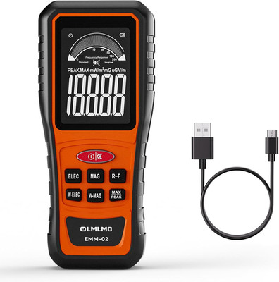 EMF Meter Emf Detector 3 in 1 - Detects Magnetic, Electric, and Radio Frequency