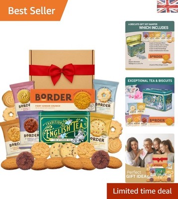 Border Biscuits Afternoon Tea Hamper: Luxuriöser Tee & süße Leckereien zum Verschenken