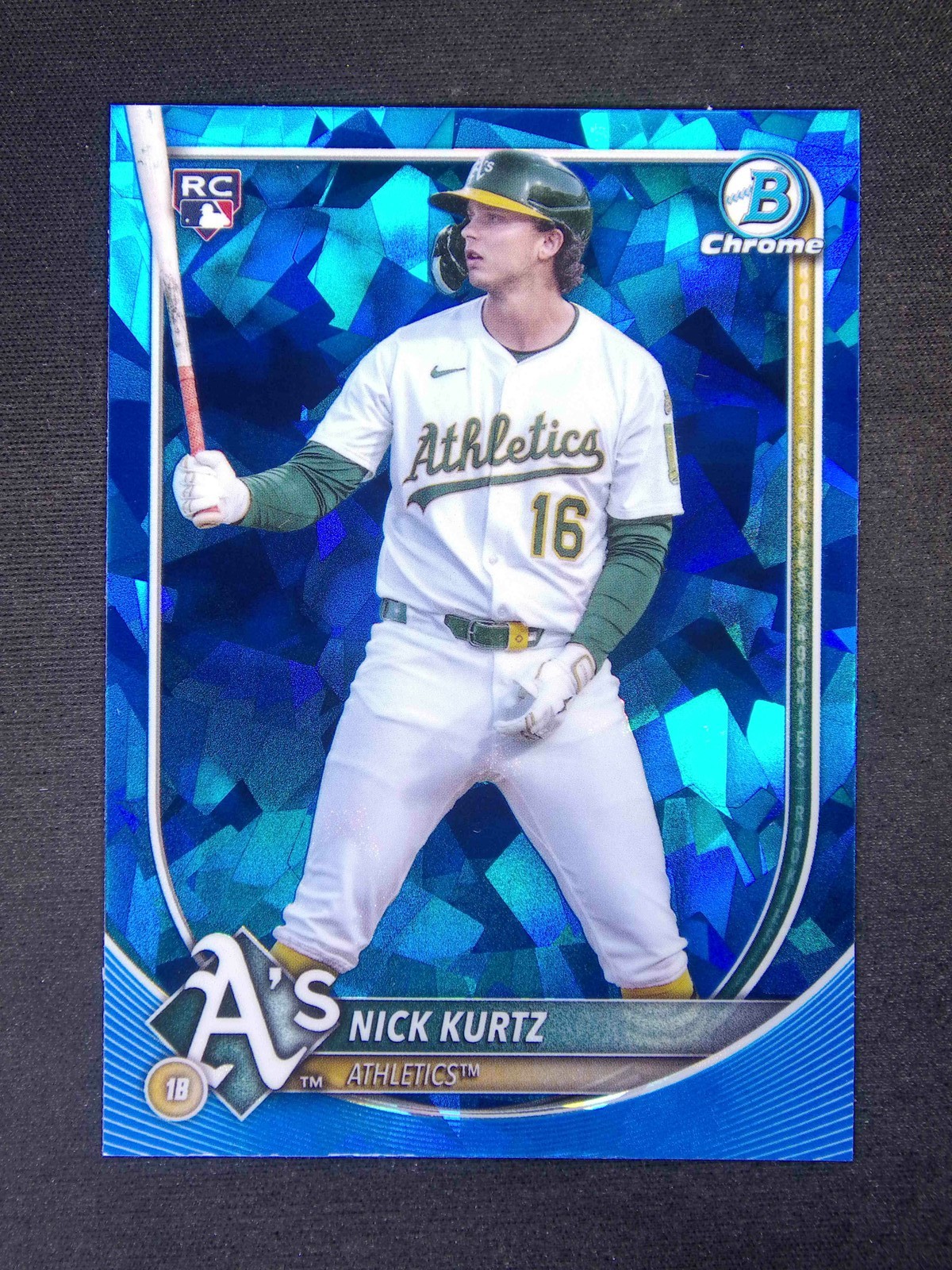 2025 Bowman Chrome Sapphire Nick Kurtz #93 RC Rookie