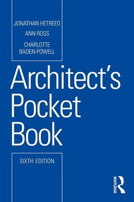 Architect's Pocket Book 6th Edition by Jonathan Hetreed Paperback Book
