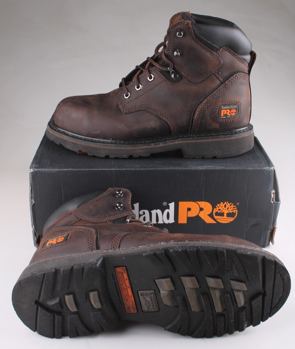 Timberland PRO Pit Boss Brown Steel Toe 6 Inch Work Boot  display picture 2