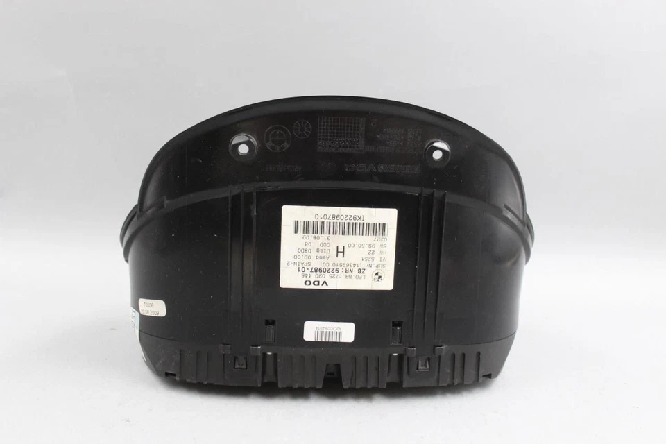 Velocímetro convertible MPH I TRACCIÓN TRASERA crucero estándar 121 k 2009-2012 BMW 335i #36752 Foto 3 de 4