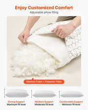 Bed Pillow for Sleeping, Stomach and Side Sleepers