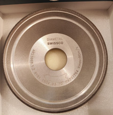 CBN Schleifscheibe 11V9 , 125 mm B181 unbenutzt , swissco