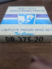 WISCONSIN COMPLETE PISTON RING SET DR-37S-20