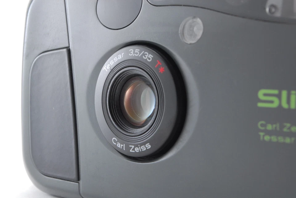 Kyocera Slim T Yashica T4 Point & Shoot Camera 35mm From JAPAN [NEAR MINT] - Image 2 of 4