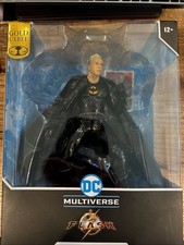 McFarlane DC Flash Movie BATMAN Michael Keaton Unmasked Gold Target Exclusive 7