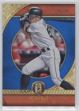 2017 Panini Chronicles Gold Standard Blue 45/79 Ichiro Suzuki Ichiro #2 HOF 0z8