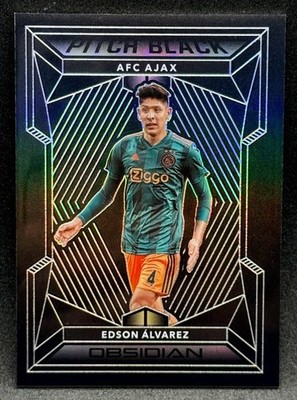 2019-20 Panini Obsidian = Edson Alvarez = PITCH BLACK #'d /135 Ajax Amsterdam