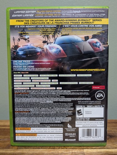 Need for Speed: Hot Pursuit Limited Edition (Xbox 360 2010) Complete Tested ⬅️🔥 - Picture 2 of 5
