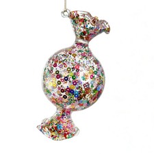 shishi Short Sequins Candy Wrapper Ornament Bauble