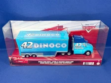 HAULENA FECHO HAULER - 42 Dinoco PIXAR CARS Semi Truck SIDES OPEN GYJ79